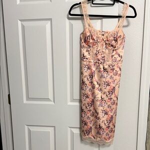 Victoria's Secret Lace Slip Dress - Apricot Dreamer